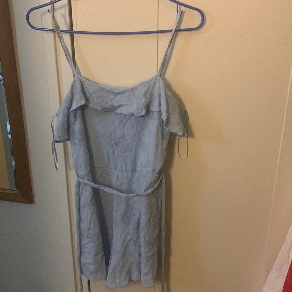 Blue romper. Size small